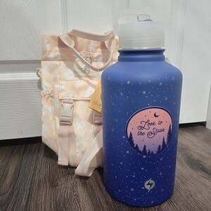 Popflex Water Bottle & Blogilates Bottle Bag